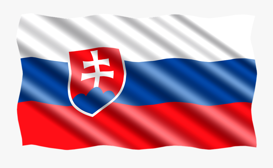 Slovakia Flag Png, Transparent Clipart