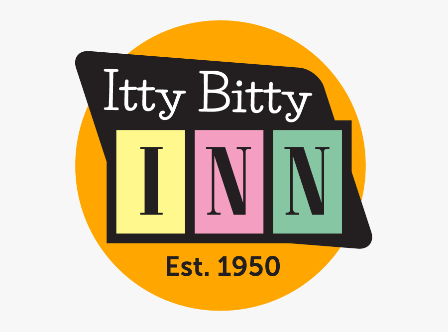 Itty Bitty Inn Logo - Itty Bitty Inn, Transparent Clipart