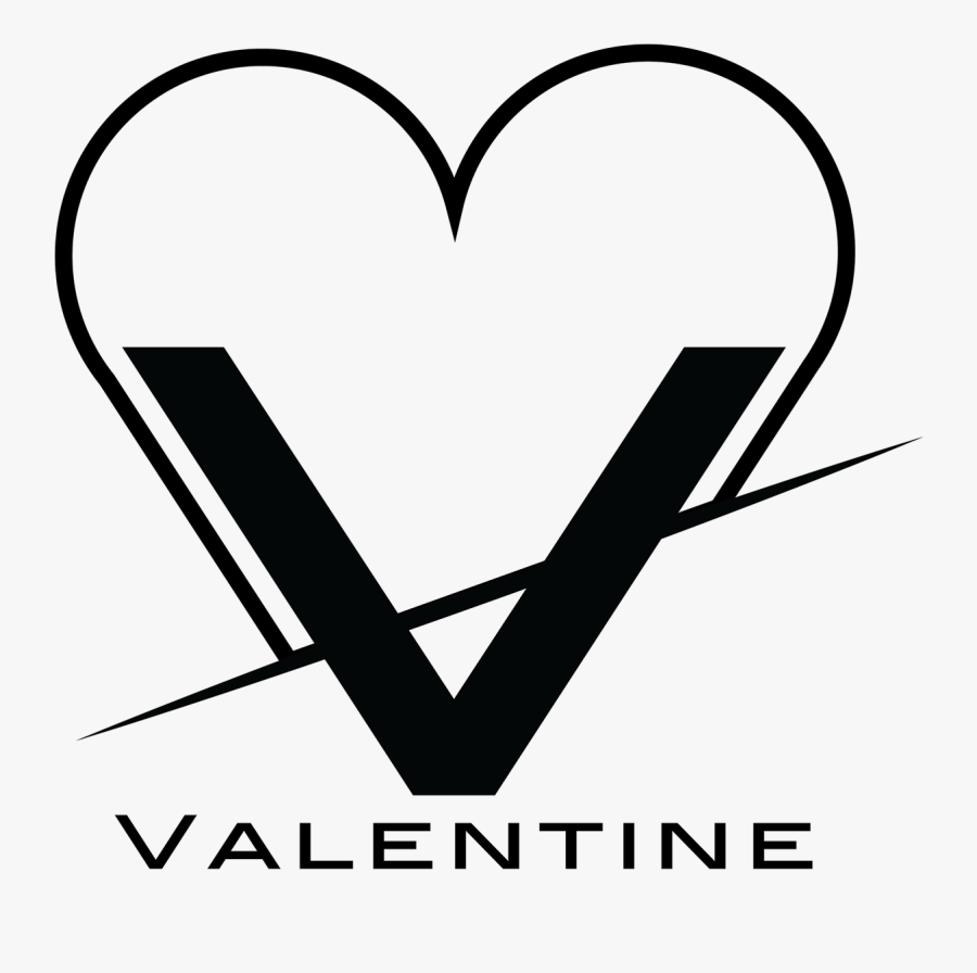 Clip Art Dj Valintine - Heart, Transparent Clipart