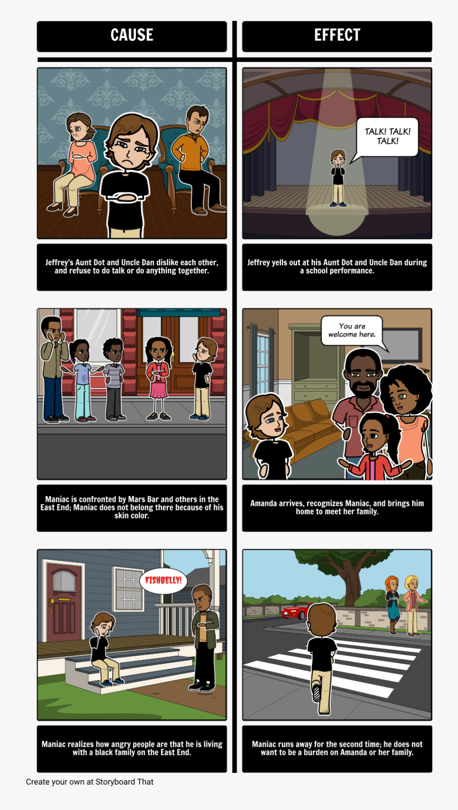 Maniac Magee Cause And Effect - Maniac Magee, Transparent Clipart