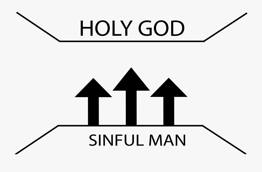 Holy God And Sinful Man, Transparent Clipart