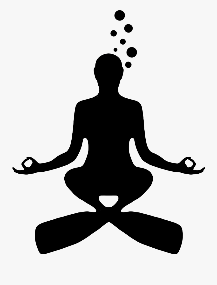 Serene Clipart Yoga Class - Sitting, Transparent Clipart