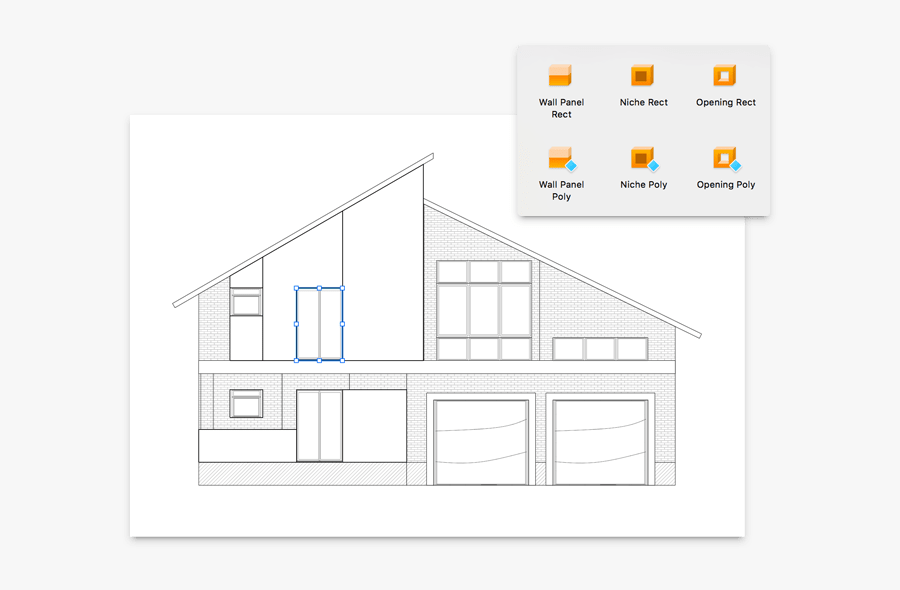 Transparent House Top View Clipart - Side View Of House Drawing, Transparent Clipart