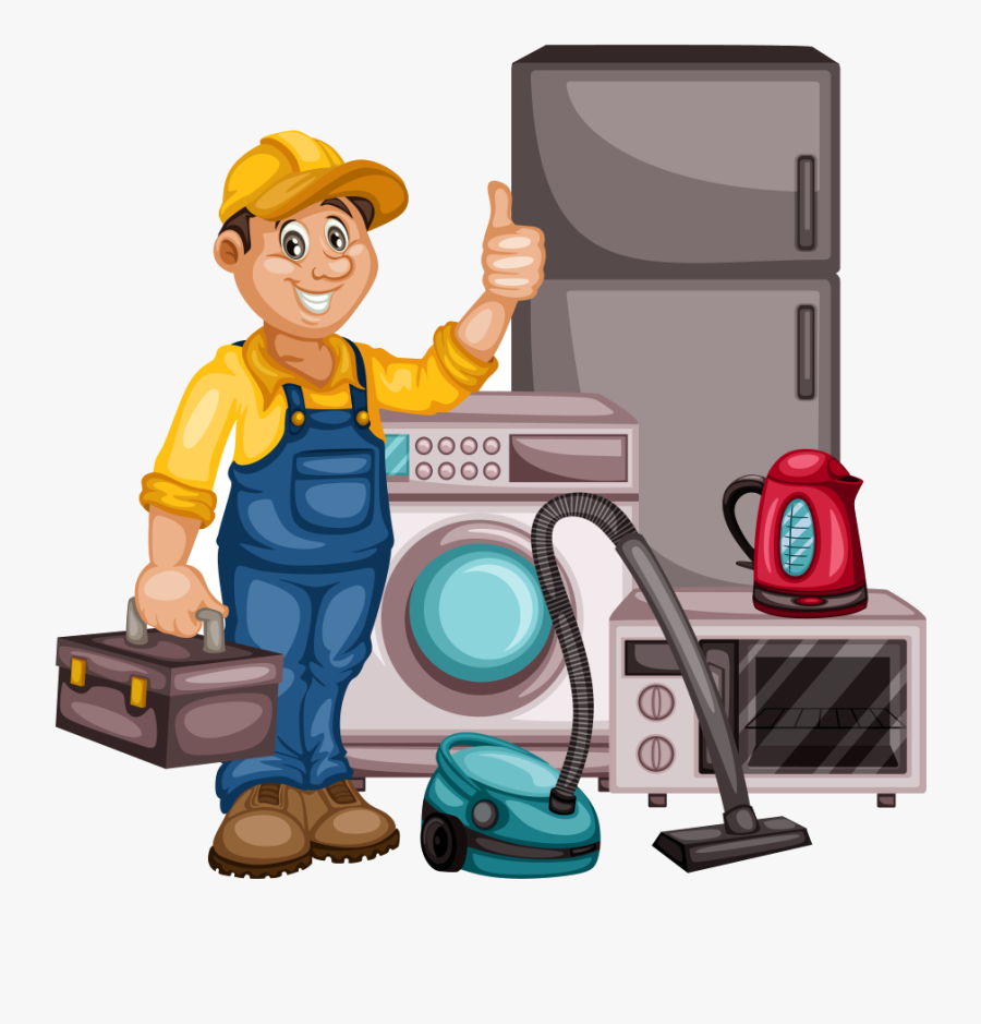 Best Home Appliance Repair Service - Cartoon, Transparent Clipart