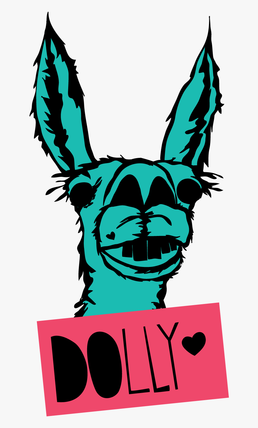 Dolly The Llama - Llama, Transparent Clipart