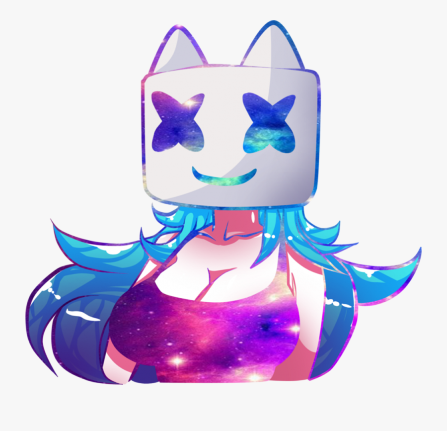 Marshmello Female, Transparent Clipart