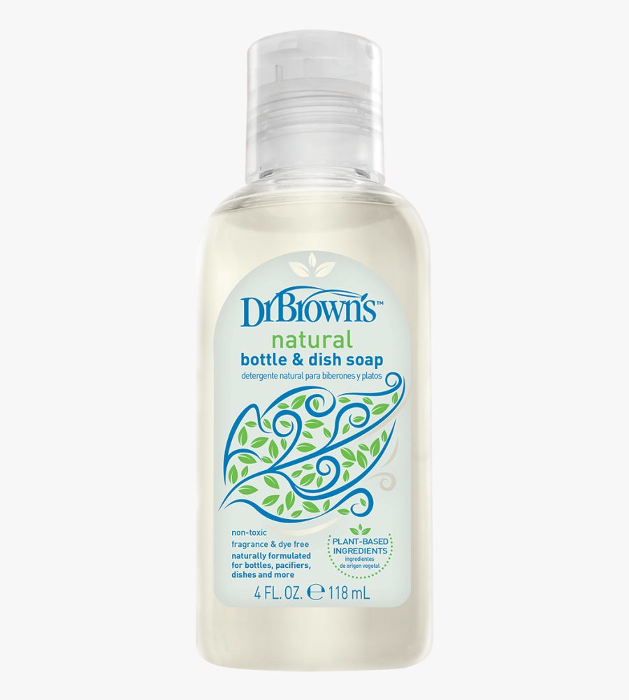 Transparent Dish Soap Png - Dr Brown, Transparent Clipart