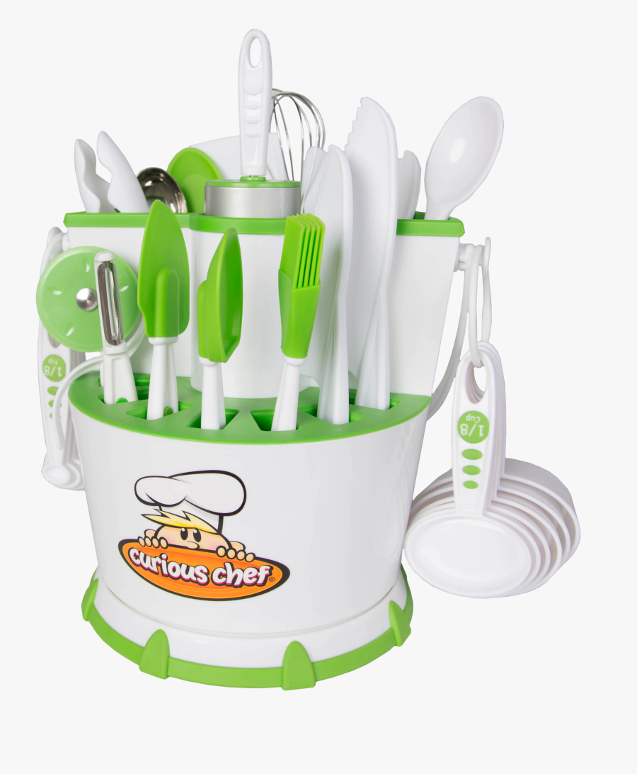 Curious Chef Cooking Set, Transparent Clipart