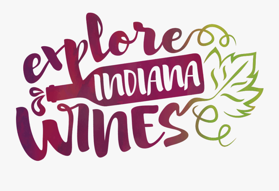 Explore Indiana Wines - Indiana Wine Trail Map, Transparent Clipart