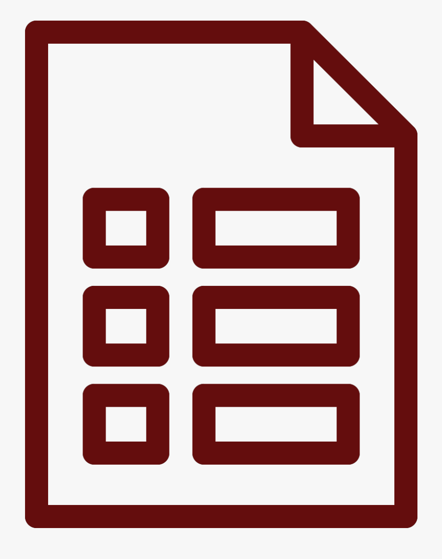 Binary Data File Icon, Transparent Clipart