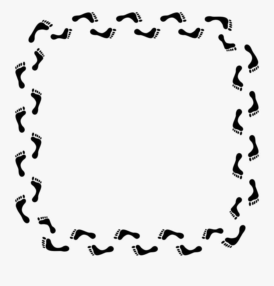 Feet Clipart Silhouette, Transparent Clipart