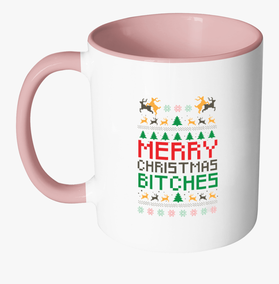 Clip Art Merry Christmas Coffee - Beer Stein, Transparent Clipart