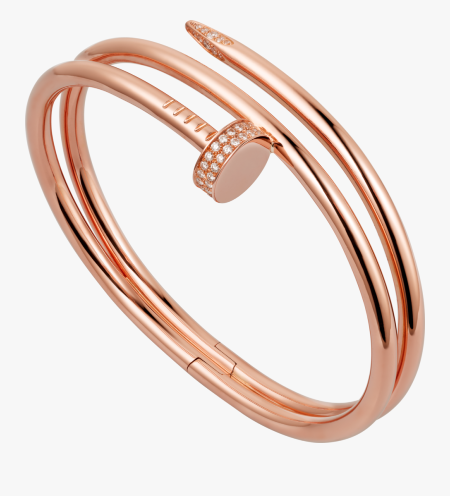 Clip Art Crn Juste Un Clou - Cartier Bangle Juste Un Clou, Transparent Clipart