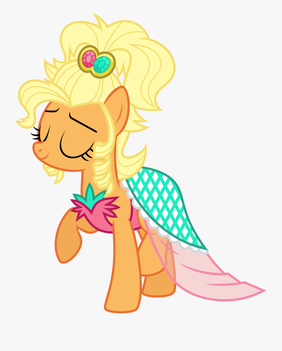 Applejack Dress, Transparent Clipart