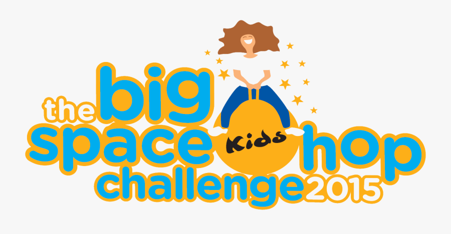 Kids Big Spacehop Challenge - Kids Charity, Transparent Clipart