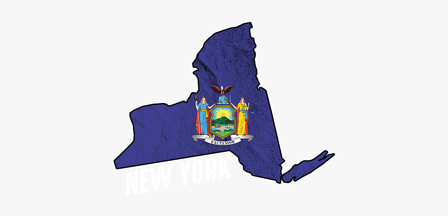 New York Map Clipart, Transparent Clipart
