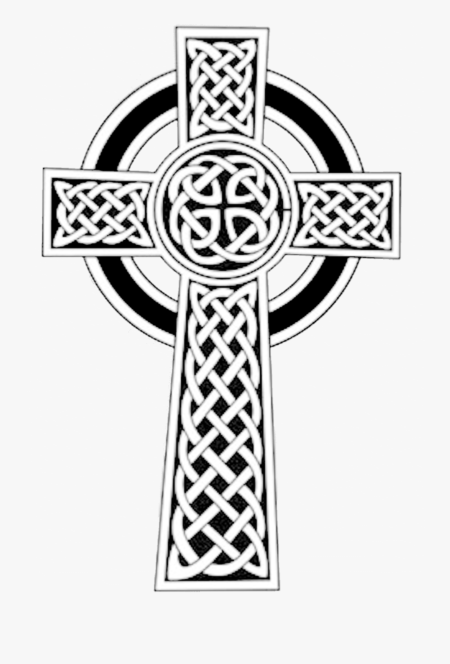 Cross - Cross With Circle Around, Transparent Clipart