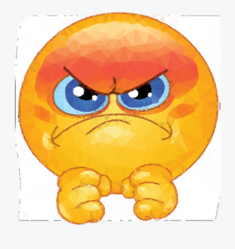 The Stupid App Keeps Crashing On Me As I Am Working - Irritated Emoticon, Transparent Clipart