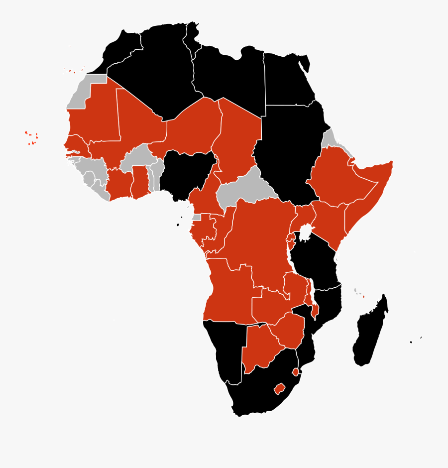 Africa Computer Icons Continent Clip Art - Africa Map, Transparent Clipart