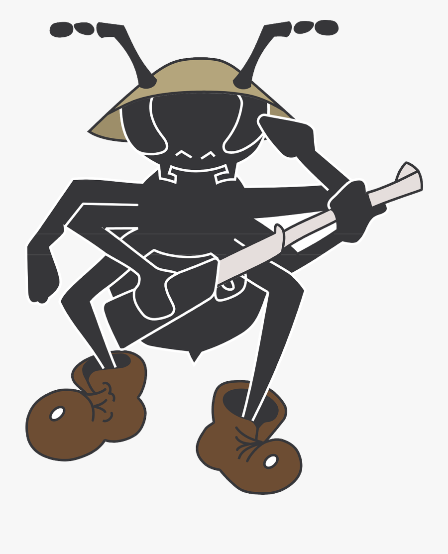 War Ant Helmet Free Picture - Ant Soldier Clipart, Transparent Clipart