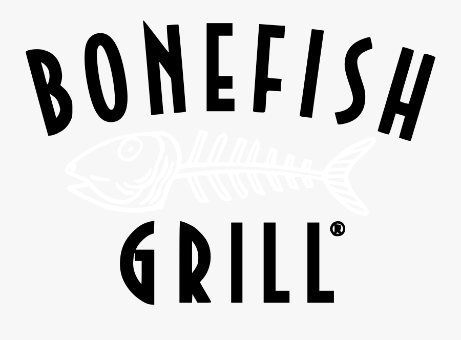 Bonefish Grill Logo Black And White - Bonefish Grill Logo Png, Transparent Clipart
