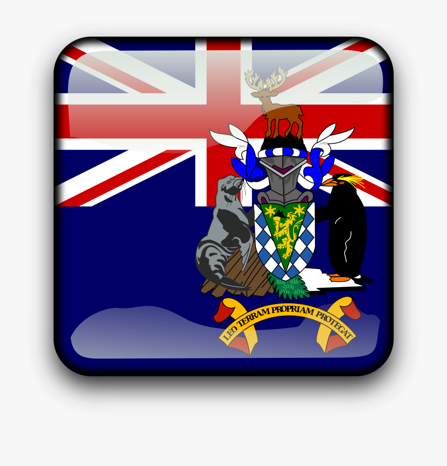 Other Clipart - South Georgia Flag, Transparent Clipart