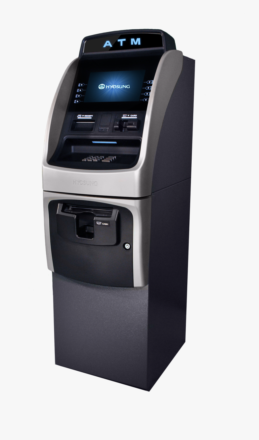Atm Machine Png Image Background - Hyosung Atm Machine, Transparent Clipart