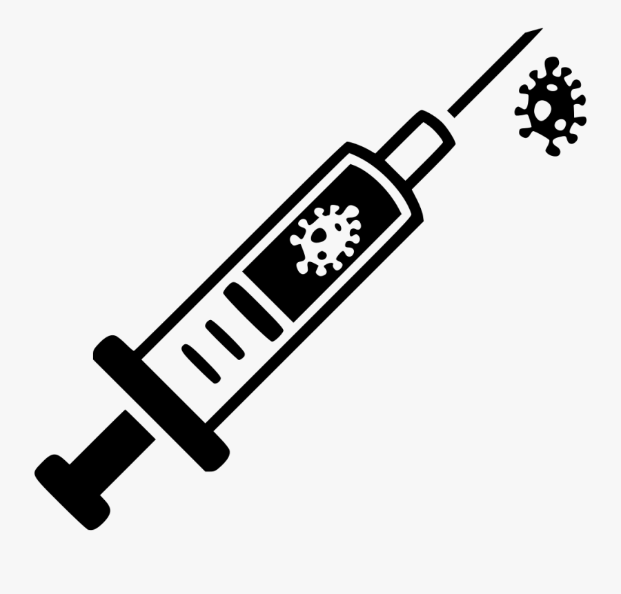 Syringe Clipart Vaccinated - Vaccination Icon, Transparent Clipart