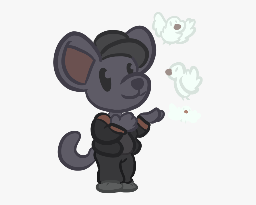 A Tacklebox Black Sphinx Cat - Cartoon, Transparent Clipart