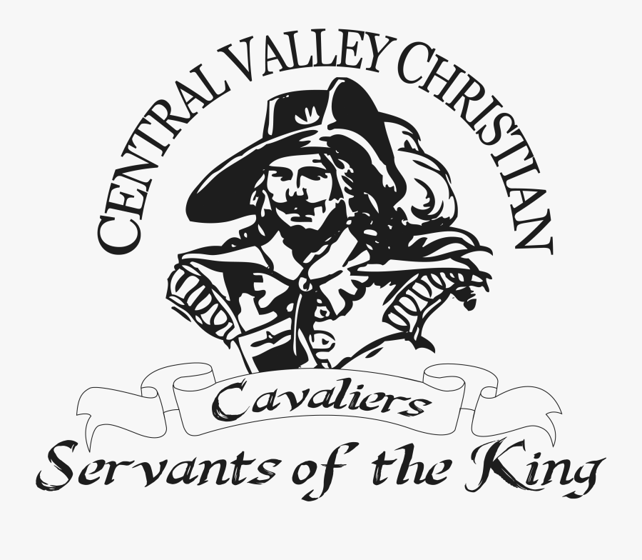 Central Valley Christian Cavaliers - Cartoon, Transparent Clipart