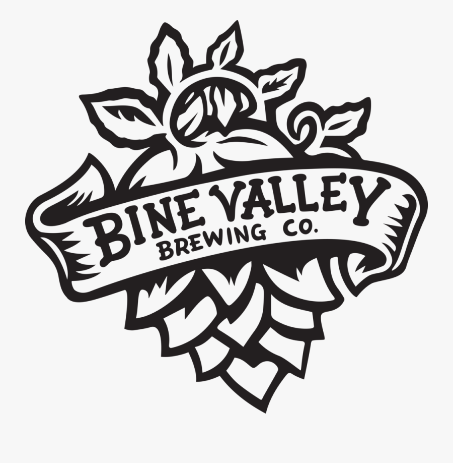 Bine Valley Brewing Logo, Transparent Clipart