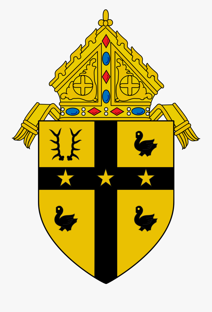 Archdiocese Of Detroit Coat Of Arms, Transparent Clipart