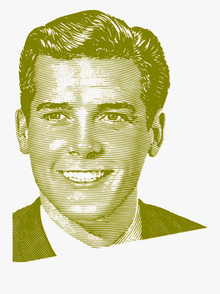 Vintage Happy Icons Png - Vintage Clipart Man Png, Transparent Clipart