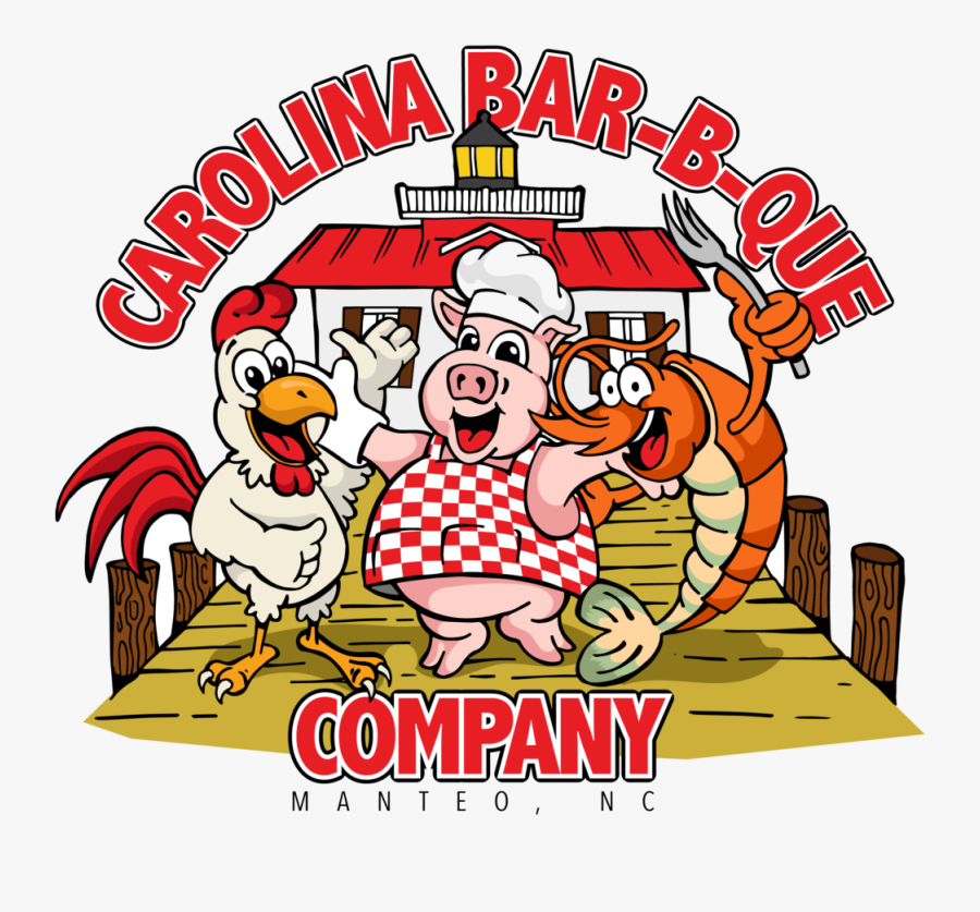 Carolina Bbq Logo Cbc - Cartoon, Transparent Clipart