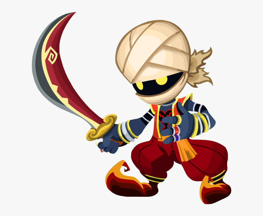 Red Bandit Khx - Red Bandit Kingdom Hearts, Transparent Clipart