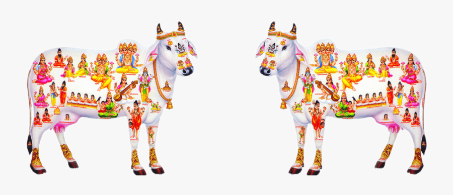 Kamadhenu , Transparent Cartoons - All God In One, Transparent Clipart