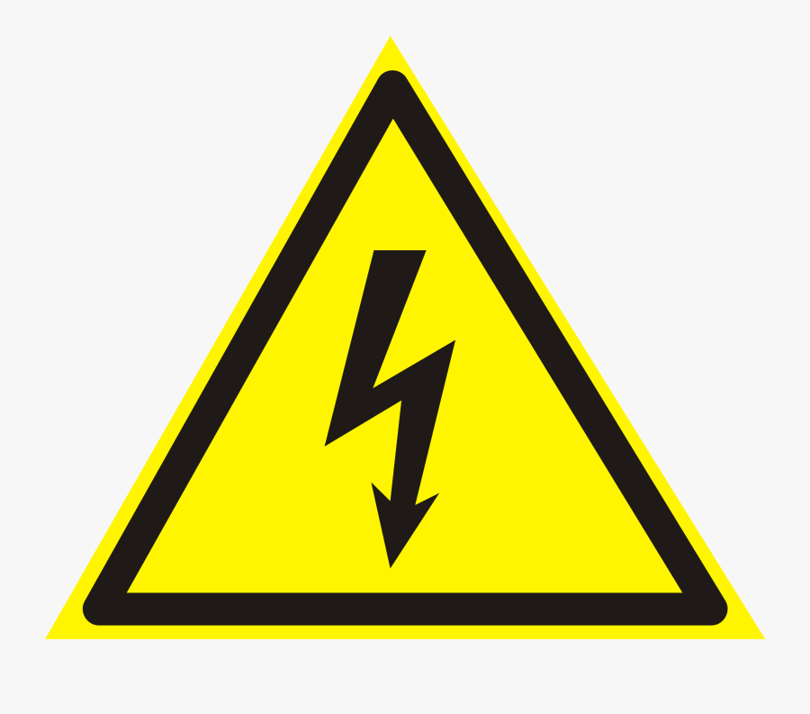 Warning Symbol, Transparent Clipart