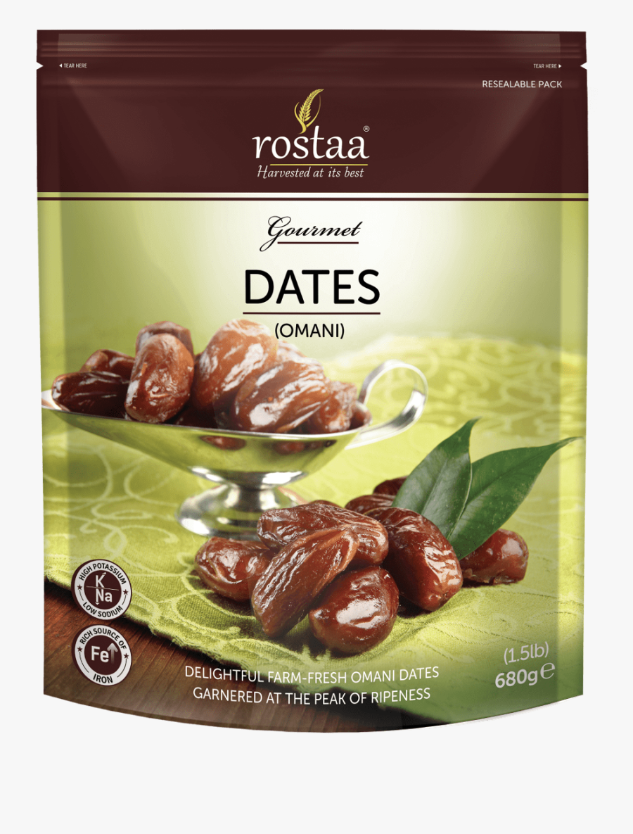 Dry Fruit Png - Rostaa Dates, Transparent Clipart