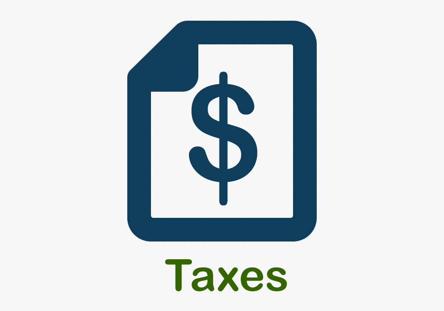 Tax Clipart Tax Bill - Illustration, Transparent Clipart