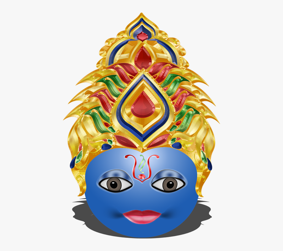 Graphic Vishnu Hindu Free Picture - Illustration, Transparent Clipart