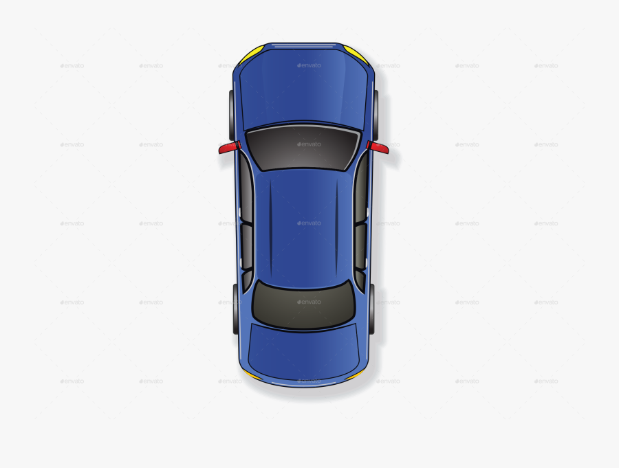 Transparent Coffee Top View Png - Vector Car Top View Png, Transparent Clipart