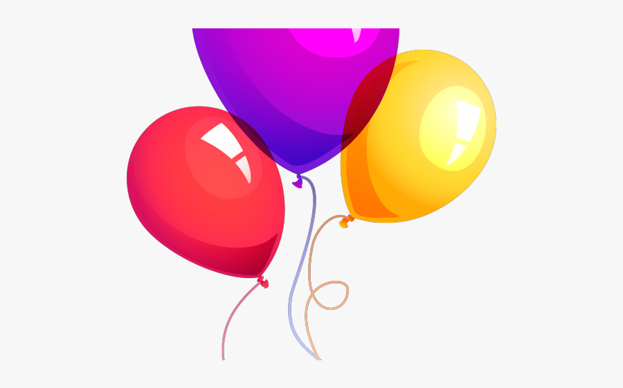Transparent Birth Day Balloons Png, Transparent Clipart