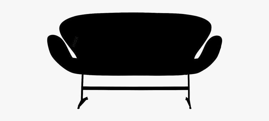 Transparent Sofa Furniture Cartoon - Chair, Transparent Clipart
