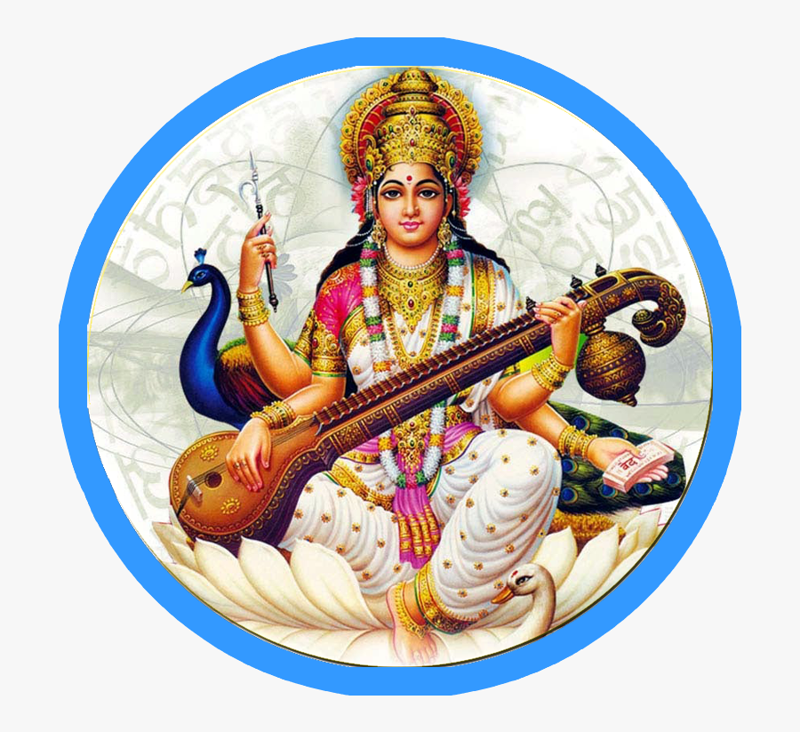 Maa Saraswati Hd, Transparent Clipart