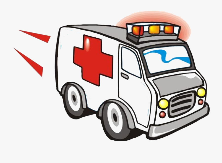 Ambulance Emergency Clip Art - รถ พยาบาล ฉุกเฉิน การ์ตูน, Transparent Clipart
