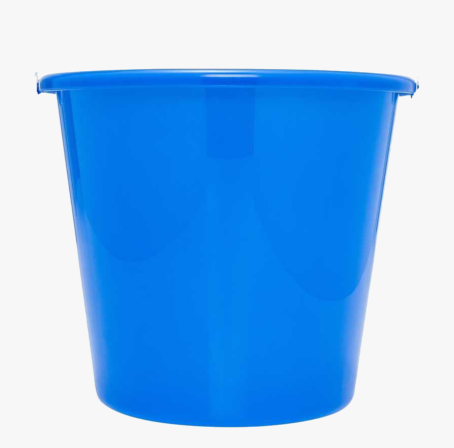 Plastic Bucket Png Free Background - Plastic, Transparent Clipart
