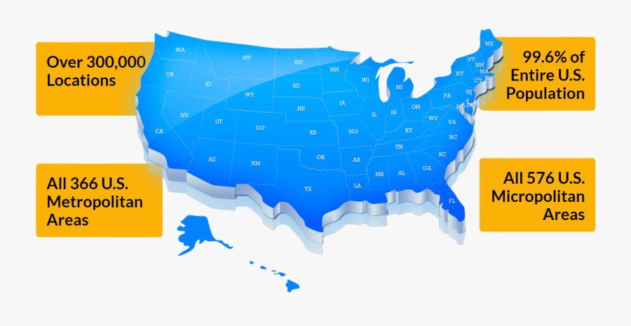 America Republican Democrat Map, Transparent Clipart