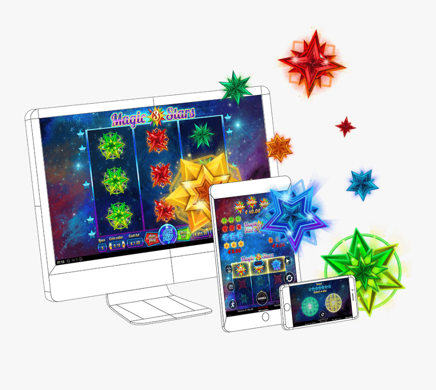 Magic Stars - Graphic Design, Transparent Clipart