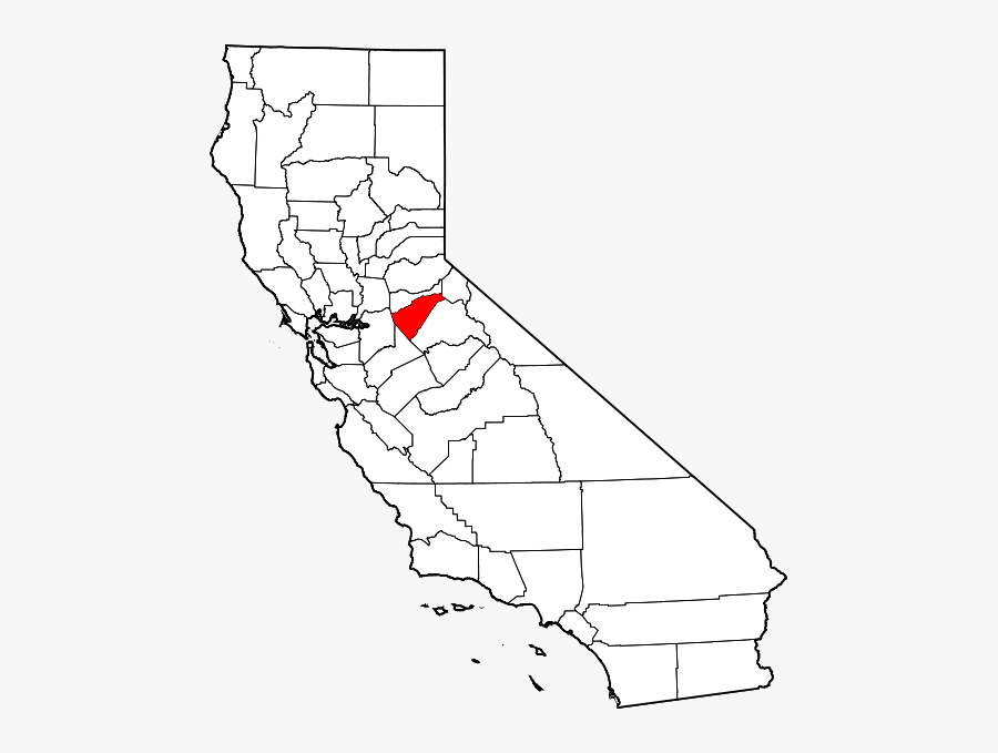 Mining Drawing Kid - Mount Lassen California Map, Transparent Clipart