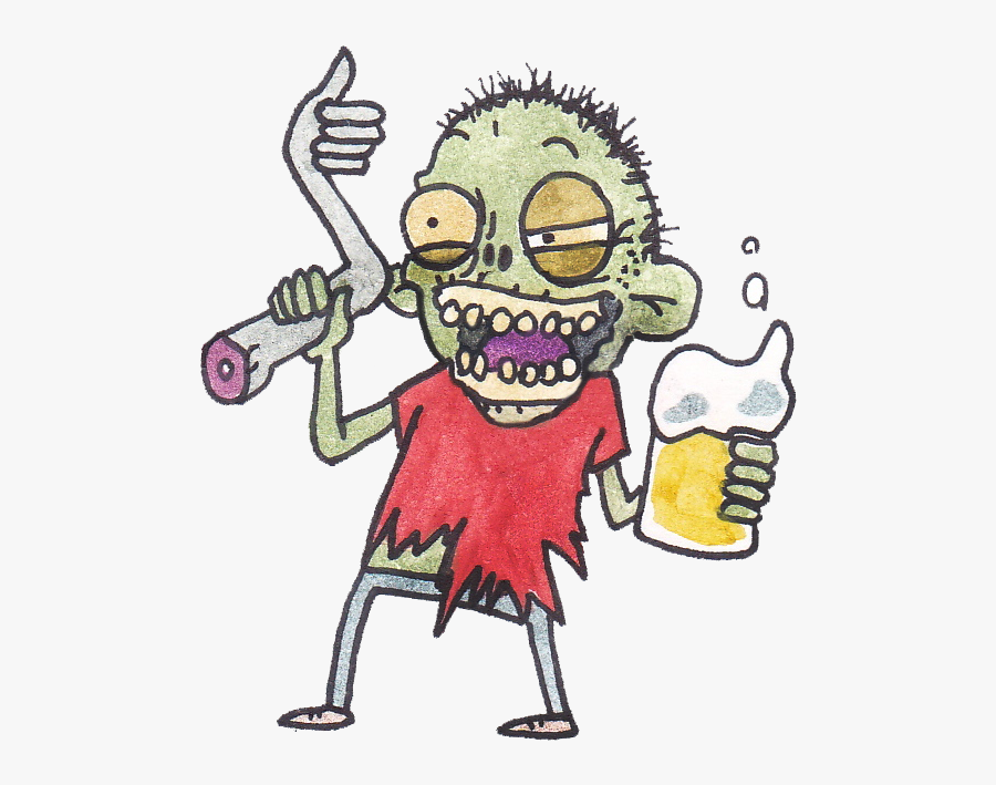 Zombie Movies Clip Art Illustration Text - Cartoon, Transparent Clipart